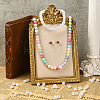 1Pc TPR Covered with Velvet Necklace Display Photo Frames NDIS-SP0001-04B-5