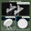 24Pcs 6 Styles Transparent Acrylic Display Holder for Photo Frame ODIS-GA0001-61-4