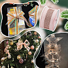 10 Yards Hot Stamping Polyester Satin Ribbons SRIB-WH0011-169A-6