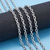 304 Stainless Steel Cable Chains CHS-P007-27P-03-5