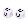 Opaque Acrylic Beads SACR-N020-04A-U-3