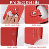 4Pcs PU Leather Single Wine Bottle Tote Carrier Bags CON-CA0001-028C-4