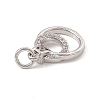 Brass Micro Pave Cubic Zirconia Charms ZIRC-F132-79P-3