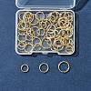 60Pcs 3 Styles Rack Plating Alloy Bead Frames FIND-FS0003-45-6