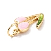 Brass Pendants KK-A157-03G-04-2
