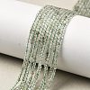 Natural Green Rutilated Quartz Beads Strands G-B145-A01-2mm-1