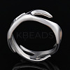 Fire Shaped 304 Stainless Steel Finger Rings FS-WG492AF-05-2