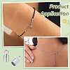 925 Sterling Silver Cord End STER-BC0004-27A-P-5