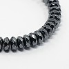 Grade A Magnetic Synthetic Hematite Beads Strands G-O004C-03-2
