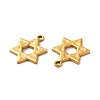 Ion Plating(IP) 304 Stainless Steel Pendants STAS-Q001-02G-3