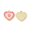 Alloy Enamel Pendants ENAM-C005-23G-1
