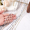 12M 12 Colors Iron Rhinestone Cup Chains CHC-CW0001-02-6