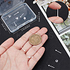 6 Pairs Hypoallergenic Bioceramics Zirconia Ceramic Earring Settings FIND-BBC0003-67-3