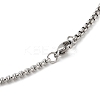 Non-Tarnish Cross Pendant Necklaces LS-NJEW-A023-06P-3