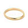 2mm Polished Plain Dome Finger Ring for Girl Women LS-RJEW-C012-05D-G-1