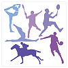 PET Hollow Out Drawing Painting Stencils DIY-WH20030-011-1