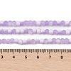 Frosted Crackle Glass Beads X1-GLAA-U001-4mm-M04-4