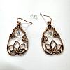 Bohemian Style Alloy Resin Dangle Earrings FS-WG7E92D-01-1