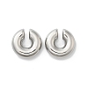 304 Stainless Steel C-Shaped Cuff Earrings for Women EJEW-M068-30P-3