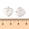 304 Stainless Steel Charms STAS-A089-32P-3