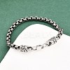 316 Surgical Stainless Steel Link Bracelets BJEW-C125-14-4