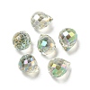 Electroplate Glass Beads EGLA-A041-02-HR04-1