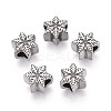 304 Stainless Steel European Style Large Hole Beads STAS-T072-142P-1