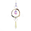 Natural Mixed Stone Chips Hanging Ornaments G-Z051-01H-1