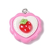 Opaque Resin Pendants RESI-S403-04E-1