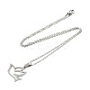Non-Tarnish 201 Stainless Steel Pendants Necklaces NJEW-S105-JN670-45-1-2
