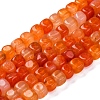 Natural Dragon Veins Agate Beads Strands G-G177-E08-01-2