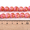 Baking Paint Glass Beads Strands DGLA-N008-10mm-01-5