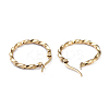 201 Stainless Steel Hoop Earrings EJEW-I245-07B-2