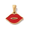 PVD Vacuum Plating 304 Stainless Steel Pendants STAS-C107-02G-1