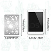 Stainless Steel Metal Cutting Dies Stencils DIY-WH0289-126-2