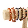 Linen T-Bar Bracelet Display Stands X-BDIS-WH0003-04B-4