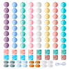 DIY Silicone Beaded Stretch Bracelets Making Kits DIY-TA0010-15-1