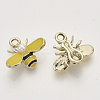 Alloy Enamel Pendants X-ENAM-S119-010B-2