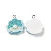Ocean Theme Opaque Resin Pendants RESI-J023-10A-1