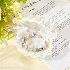 Shell Shape Porcelain Jewelry Plate AJEW-WH20080-08A-3