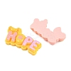 Bowknot Opaque Resin Cabochons CRES-I051-01-2