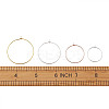 Brass Wine Glass Charm Rings KK-CD0001-05-9