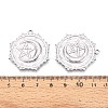 304 Stainless Steel Pendants STAS-T065-17P-3