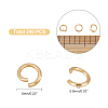 240Pcs 304 Stainless Steel Open Jump Rings STAS-UN0029-58-5