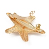 Alloy with Iron Clip Hair Barrettes PHAR-G014-02B-G-3