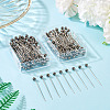 2 Sets Stainless Steel Ball Positioning Head Pins FIND-TA0009-26B-4