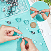DIY Blank Dome Flat Round Finger Ring Making Kit DIY-UN0004-51-2