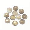 Natural Gray Agate Cabochons X-G-R416-6mm-15-1