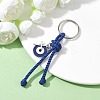 Cross & Evil Eye Zinc Alloy Enamel Pendants Keychains KEYC-JKC00609-01-2