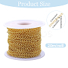 20M Brass Twisted Chains CHC-BM0001-01G-2